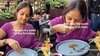 Indian-Woman-Eats-Sushi-For-The-First-Time,-Like-She-Eats-Rice-With-Hands-(Desi-Style)